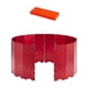 thumbnail image 4 of Parabrisas de estufa plegable con bolsa de almacenamiento Protector de viento para parabrisas Rojo, 4 of 9