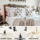 thumbnail image 3 of YCOLL Christmas Cushion Covers 50x50 cm 2 Pack Christmas Cushions Decorative Xmas Christmas Pillows Linen Cushion Cases for Christmas Decor Sofa Bedro, 3 of 3