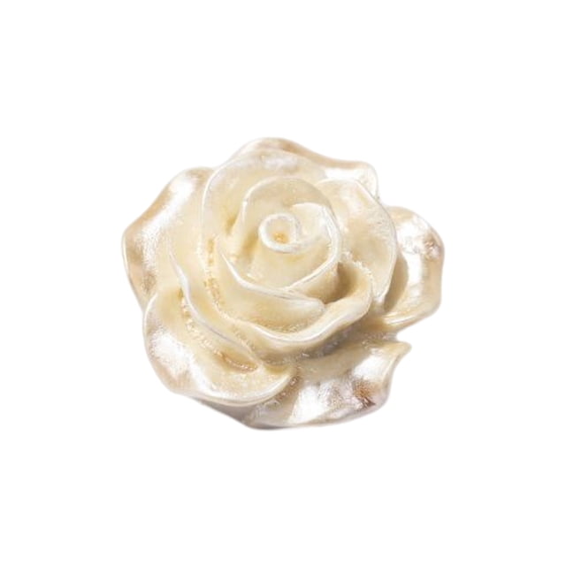 Ligero impermeable Rosa falsa flor bonita horquilla decoración pequeña resina Camelia teléfono móvil Shell DIY álbum de recortes caso bolsas Ropa, zapatos y accesorios Miscelánea Albaricoque Qarigey AP012333-02
