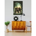 thumbnail image 2 of Panther In The Jungle Poster - Anthony Chirstou Designs,, 2 of 3