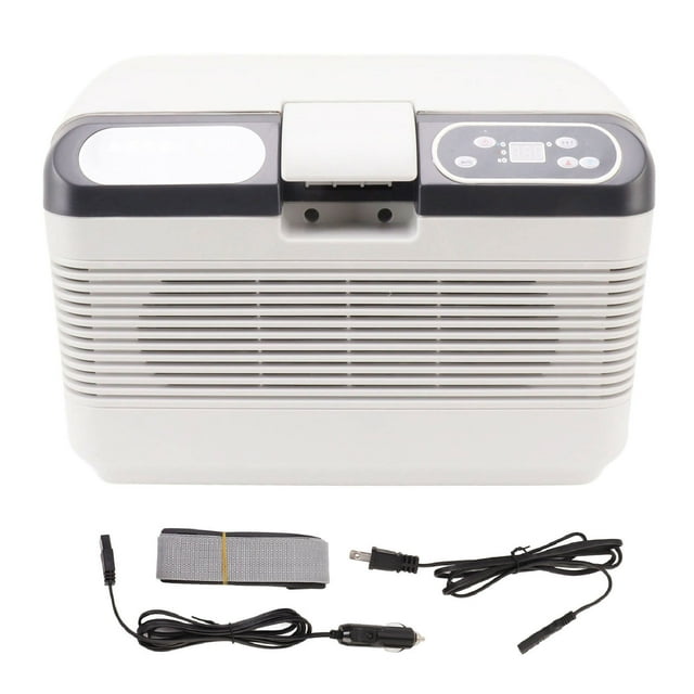 Portable Freezer,Car Refrigerator Aluminum ABS RV Refrigeratorfor Camping RV Electric Cooler Top of the Line