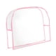 thumbnail image 3 of Funda para respaldo de silla de barbero, reutilizable, transparente, impermeable y reforzada. 51x40x12cm, 3 of 9