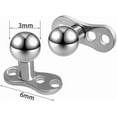 thumbnail image 5 of 14G Minimalist Ball Dermal Anchor Tops and Base Grade 23 Titanium Round Internally Threaded Micro Microdermals Studs Surface Skin Piercing Body Jewelry for Women Men, 5 of 5