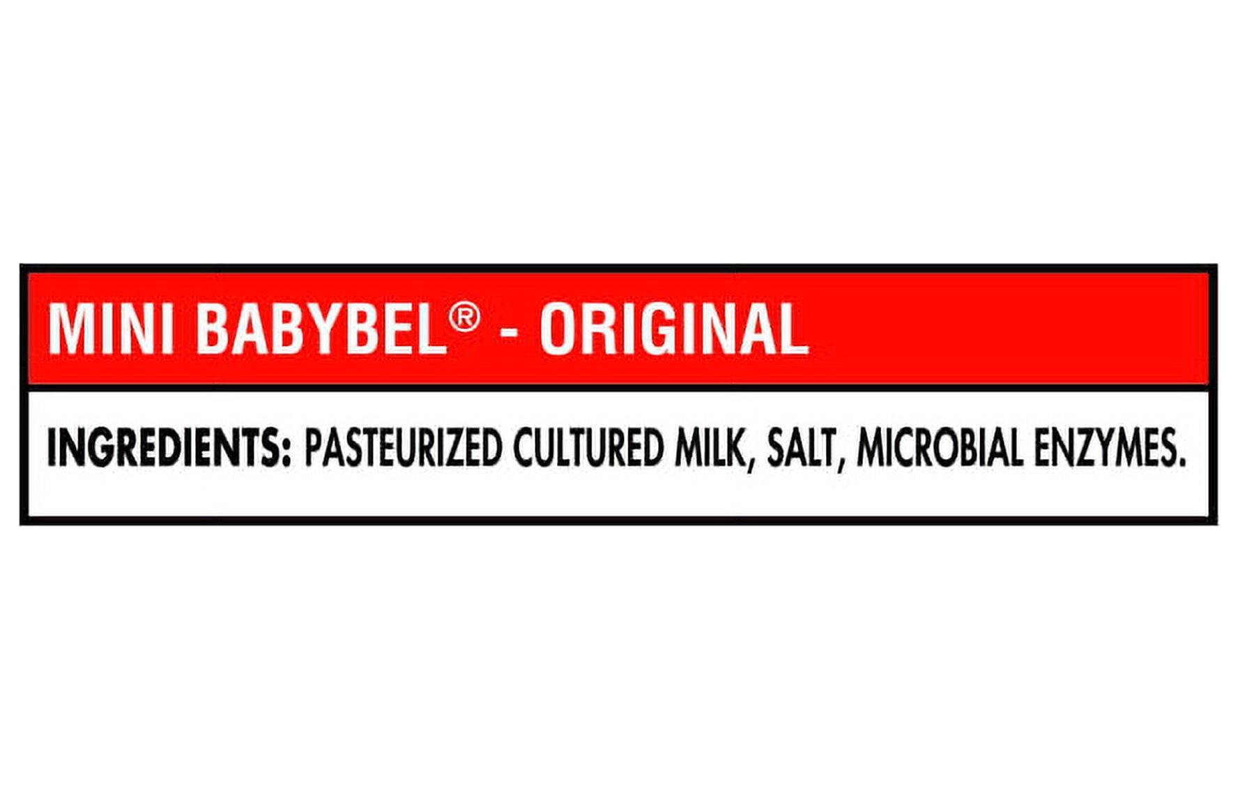 Mini Babybel Original Flavored Snack Cheese 12 Count