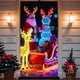 thumbnail image 4 of Decoración navideña para puerta | Tapiz navideño para interiores y exteriores | Tapiz de poliéster de 90 x 180 cm para fiestas y decoración de aulas, 4 of 5