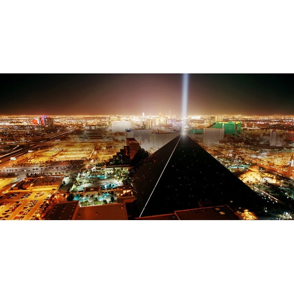 Las Vegas At Night - CANVAS OR PRINT WALL ART