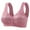 Pink, variant on ZKCCNUK Plus Size Bras for Women Seamless Lace Sports Bra Comfortable Breathable Base Tops Underwear Everyday Bras Size S-5XL