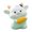 Hold corn, variant on Cartoon Cow Sculpture Statue Funny Resin Cow Creative Cow Figurine Cow Funny Cow CollectibleAn1ma1sResin
