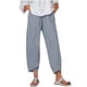 thumbnail image 1 of Pantalones de Mujer Casual Color Sólido Pétalo Patrón Pocket Loose Pantalones Recortados para las Mujeres Pantalones Sueltos para las Mujeres, 1 of 7