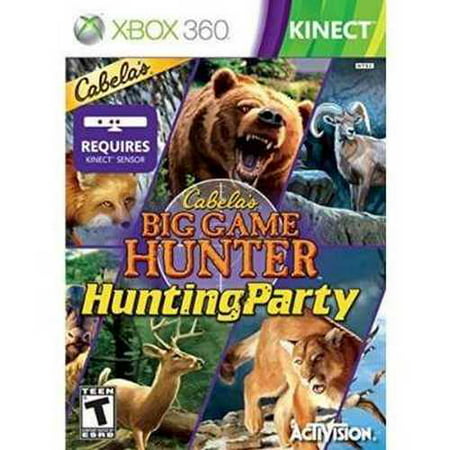 Cabela's Big Game Hunter: Hunting Party XBOX 360 Video Game Kinect GAME (Best Cabela's Hunting Game)
