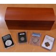 thumbnail image 3 of Caja de almacenamiento para monedas Guardhouse de madera, 20 compartimentos, certificada, 3 of 8