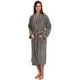 thumbnail image 1 of TowelSelections Women’s Organic Cotton Bathrobe Terry Shawl Robe, 1 of 1