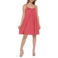 thumbnail image 2 of Doublju Women's Front Pleated Camisole Tank Flare Tunic Dress with Pockets (S-3X), 2 of 4