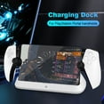 thumbnail image 3 of Charging Dock with 7 RGB Lights Charger Station Charger Stand Station for PlayStation Portal for PS5 Portal Remote Player (White), 3 of 7