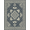 Gray Ivory, Pattern 2, variant on ODIKA 8'x10' Washable Area Rug Durable, Non-Slip Round Boho Cow Print Geometric Border Circle Abstract Neutral for Living Room, Under Sectional, Family