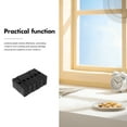 thumbnail image 6 of Myenne 10pcs Sliding Window Stopper Security Window Stops Adjustable Window Safety Locks For Home Bedroom Office Aluminum Alloy Window Black, 6 of 11