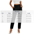 thumbnail image 3 of Levmjia Women's High Waisted Dress Pants Work Office Pants Slim Fit Tapered Trousers with Pockets Business Casual Formal Pant for Women, 3 of 7