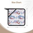 thumbnail image 3 of Pofeuu Snowy Cottage Holiday Scene Print Silicone Trivet Mats,Silicone Hot Pads for Kitchen, Silicone Trivets for Hot Pots and Pans, Silicone Hot Pad, 3 of 8
