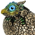 thumbnail image 4 of Bronze Finish Dragon Hatchling Figurine with Hand Painted Color Accents, 4 of 5