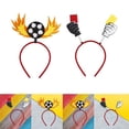 thumbnail image 1 of Diadema de fútbol Baoblaze 2 uds. Rojo amarillo, 1 of 8