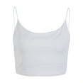 thumbnail image 1 of ITFABS Women Sling Top Solid Color Crop Low Chest Sexy Bodycon Top Clothes, 1 of 3