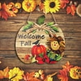 Autumn Thanksgiving Festival Door Sign Wooden Decoration