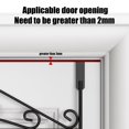 thumbnail image 6 of Over the Door Hooks,Wall Hooks,No Need To Punch Holes Wall Hanging Coat Rack Gods The Door Hangers Wall Hanging Sub Strong Non Marking Clothes Cap Coat Hooks, 6 of 7