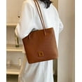 thumbnail image 2 of Kukuzhu Women Shoulder Tote Bag Chic Leather Bucket Hobo Bag Casual Tote Bag, 2 of 6