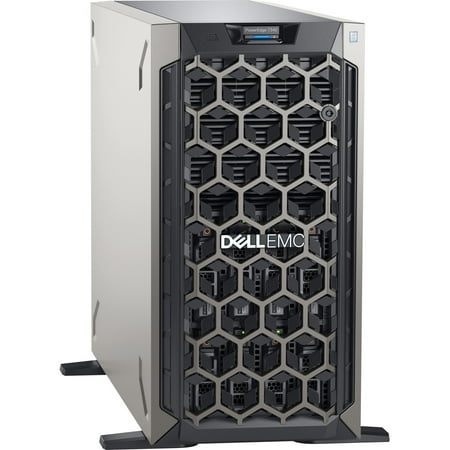 Dell EMC PowerEdge T340 5U Tower Server, 1 x Intel Xeon E-2224 3.40 GHz, 8 GB RAM, 1 TB HDD, (1 x 1TB) HDD Configuration, Serial ATA Controller, 3 Year ProSupport