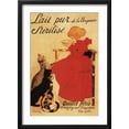 thumbnail image 2 of Art.com Paris, France - Vingeanne Milk Girl with Cats Advertisement Poster Art Print by Lantern Press, Black Frame Wall Art, 17" x 23", 2 of 5