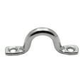 thumbnail image 5 of MOMOJIA 4 Pack Pad Eye Strap Stainless Steel Kayak Deck Loop Canoe Pad Eye Strap Plate Tie Down Anchor Point Bimini Boat Top, 5 of 13