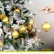 thumbnail image 3 of Esferas para árbol de navidad Artego set mix de 30 esferas = 10pz*8cm 20pz*6cm color Dorado * Línea Glitter 3 acabados glitter, brillante y cromada, para colgar Christmas ornaments, 3 of 7