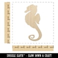 thumbnail image 2 of Seahorse Solid Wood Shape Unfinished Piece Cutout Craft DIY Projects - 6.25 Inch Size - 1/8 Inch Thick, 2 of 7