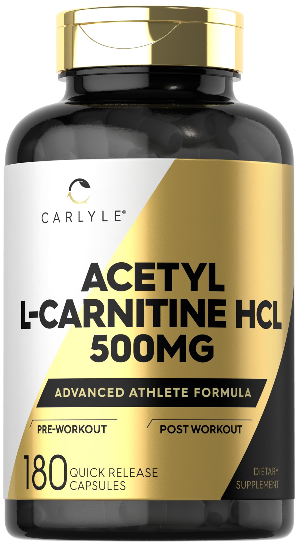 acetil l carnitina mexico Suplemento Carlyle L-Carnitina HCL en cpsulas de 1000 mg, 100 unidades Acetyl L-carnitina 1.500 mg 100