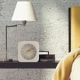 thumbnail image 3 of Square Practical Clock, Desk Clock, Simple Home For Office Brown, 3 of 8