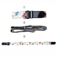 thumbnail image 2 of Mosiee Guitar Strap For Electric Guitar Acoustic Bass Adjustable Size 83 150Cm Unique Colorful Pattern Design Extra Durable, 2 of 8