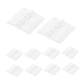 thumbnail image 4 of FUTUREORYY 10 Pcs Charnière de Support Pliable Transparente pour Petits Cabinets et Boîtes, 4 of 8