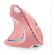 thumbnail image 5 of Ratón vertical ergonómico inalámbrico de 103 * 89 * 69 mm 2,4 GHz con 64 ppp ajustable 800/1200/1600/2400 - rosa, 6 botones, compatible con PC, escritorio y Mac, 5 of 5
