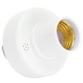 thumbnail image 2 of Risegun Remote Control Light Socket, Wireless Light Socket Bulb Base Holder Lamp Light Bulbs Socket with Remote Control Accessory for Home Bedroom 220V, 2 of 7
