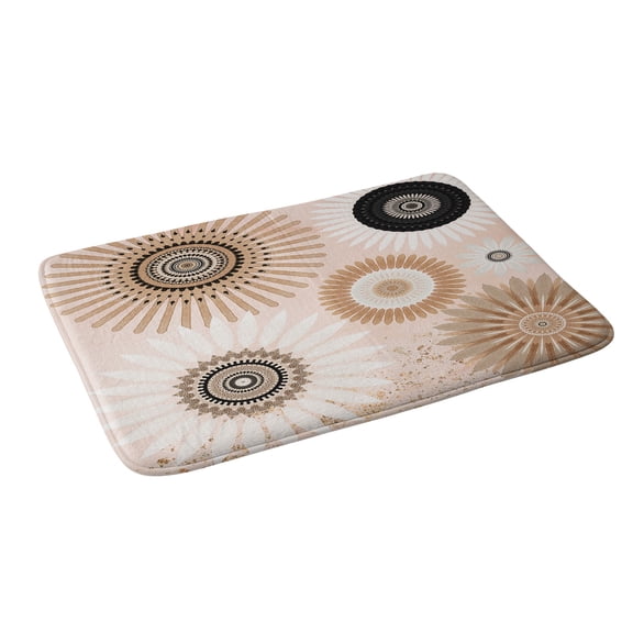 Society6 Sheila Wenzel-Ganny The Romance Floral Bath Mat 34" x 21"