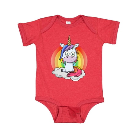 

Inktastic Unicorn Rainbow Gift Baby Boy or Baby Girl Bodysuit