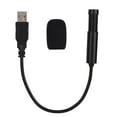 thumbnail image 3 of YLSHRF Microphone à Double Condensateur, Interface USB Microphone à Condensateur, pour Chanter Chat Vocal Webcast Enseignement en Ligne Webconférence, 3 of 8