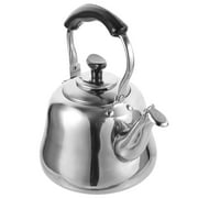 1pc Whistle Teakettle Stainless Steel Boil Water Kettle with Filter Screen