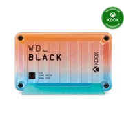 WD_BLACK 1TB D30 Game Drive SSD for Xbox, Limited Edition Summer Collection, Portable External Solid State Drive - WDBAMF0010BSU-WESN