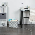 thumbnail image 6 of DII Lattice Decorative Bin, Medium, 100% Polyester, Multiple Colors/Sizes, 6 of 6