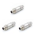 thumbnail image 3 of Eigraketly Conector de aviación a prueba de agua IP67, máquina de terminal de cobre Ethernet aislante, fabricación de 5 conectores pin Mannelijk 3piezas Eigraketly CBP230437, 3 of 6