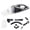 Black, variant on Dengmore Vehicle Mounted Vacuum Cleaner Wired Vehicle Automotive Household Dry Wet Dual purpose High power Rechargeable Hand held Vacuum Cleaner