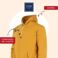 thumbnail image 4 of Sudadera Hombre Moda Con Capucha Hoodie Basico Stretch, 4 of 8