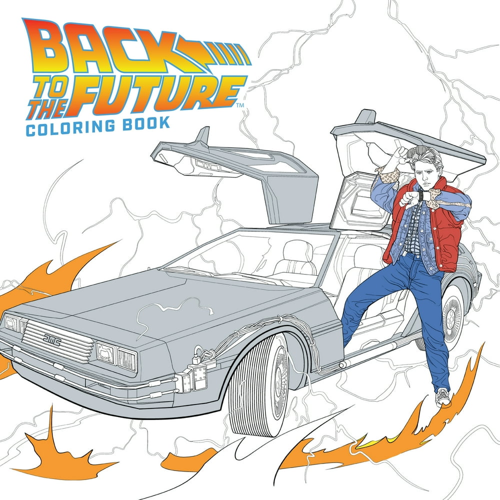 Back to the Future Coloring Book (Paperback) - Walmart.com - Walmart.com