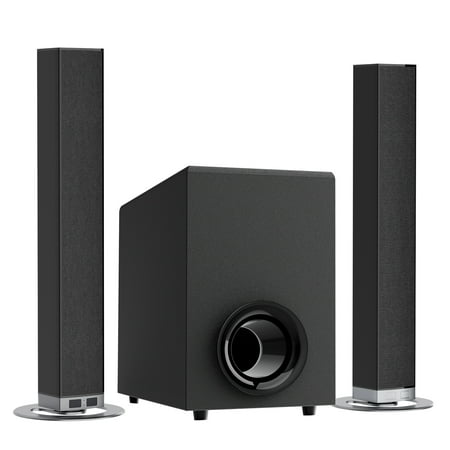 Cowin Sound Bar for Smart TV, 120W Sound Bar with Subwoofer, 2 in 1 Separable Bluetooth 5.0 Soundbar and Deep Bass